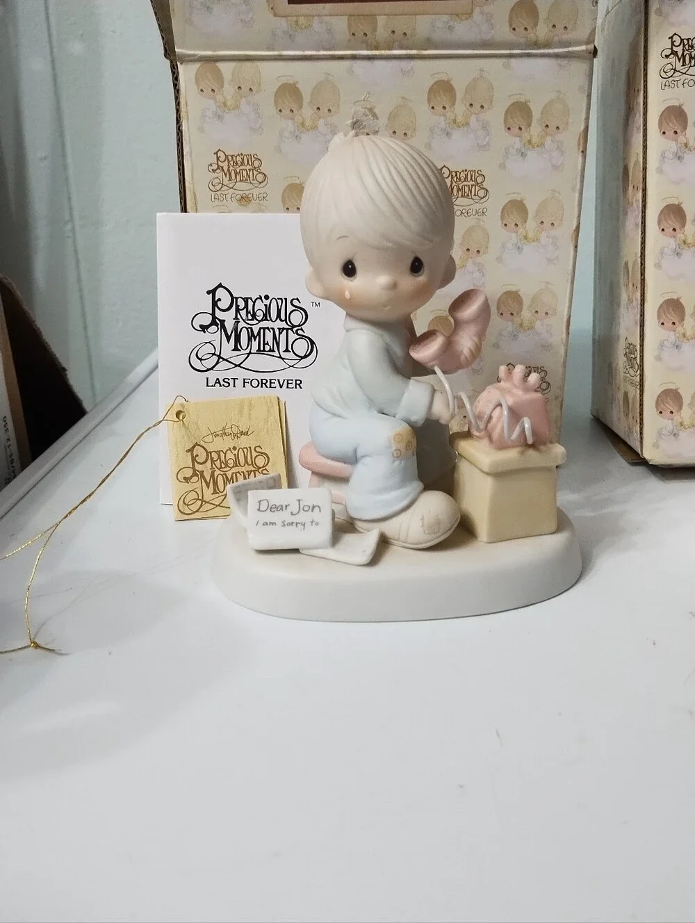 Vintage Precious Moments - Johnathan And David